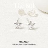  Bông Tai Nhựa 7K - BTN001 / BTN002 / BTN003 / BTN004 