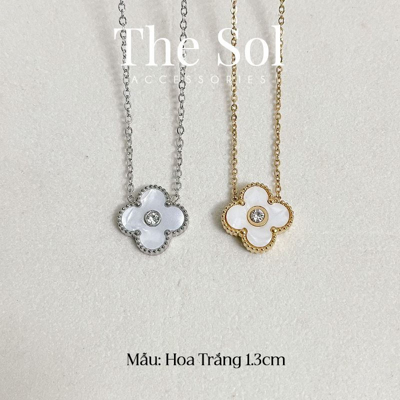  Dây Chuyền Titan Dia In White Lou 1.3cm 