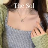  Dây Chuyền Hàn Quốc Hollow Heart 