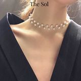  Choker Hàn Quốc Elegant Pearls 