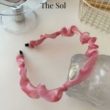  Cài Tóc Hàn Quốc Ruffled Satin 