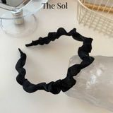  Cài Tóc Hàn Quốc Ruffled Satin 