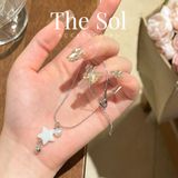 Dây Chuyền Hàn Quốc Pearl Star 