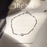  Lắc Tay Bạc Mini Diamond 