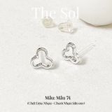  Bông Tai Nhựa 7K - BTN001 / BTN002 / BTN003 / BTN004 