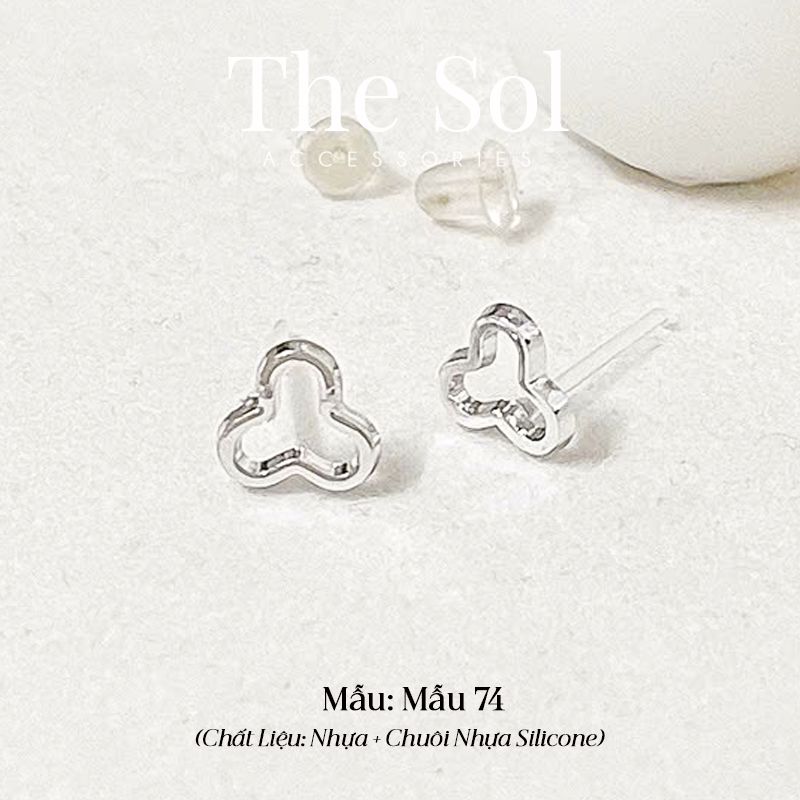  Bông Tai Nhựa 7K - BTN001 / BTN002 / BTN003 / BTN004 