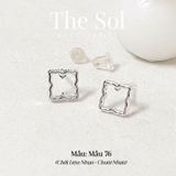  Bông Tai Nhựa 7K - BTN001 / BTN002 / BTN003 / BTN004 