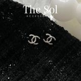  Bông Tai Seropi Silver Chanel 