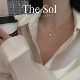  Dây Chuyền Titan Golden Pearl 