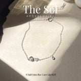  Lắc Tay Bạc Mini Rose 