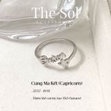 Nhẫn Hàn Quốc Solar Zodiac 