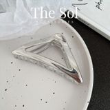  Kẹp Gắp Hàn Quốc Metal Triangle 