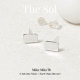  Bông Tai Nhựa 7K - BTN001 / BTN002 / BTN003 / BTN004 