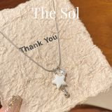 Dây Chuyền Hàn Quốc Pearl Star 