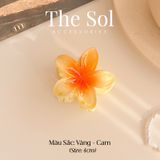  Kẹp Gắp Hàn Quốc Hoa Sứ Acrylic - 4cm 