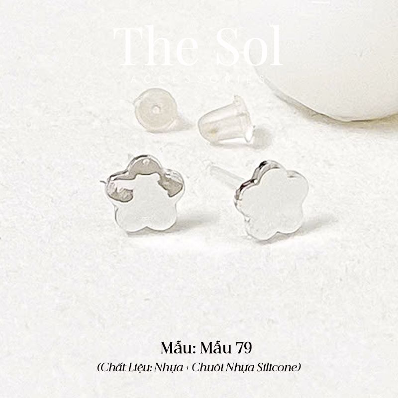  Bông Tai Nhựa 7K - BTN001 / BTN002 / BTN003 / BTN004 