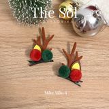 Kẹp Tóc Hàn Quốc Mini Christmas 