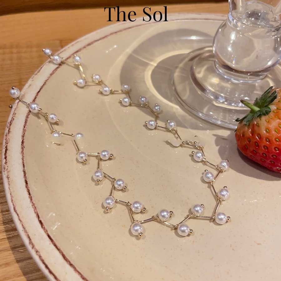  Choker Hàn Quốc Elegant Pearls 