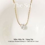  Dây Chuyền Titan Simple Diamond - Mẫu 36 