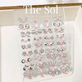  Bông Tai Nhựa 7K - BTN001 / BTN002 / BTN003 / BTN004 