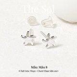  Bông Tai Nhựa 7K - BTN001 / BTN002 / BTN003 / BTN004 