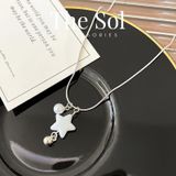  Dây Chuyền Hàn Quốc Pearl Star 