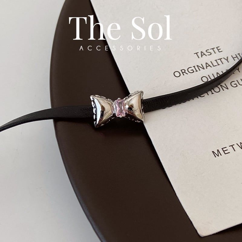  Choker Hàn Quốc Metal Bow 