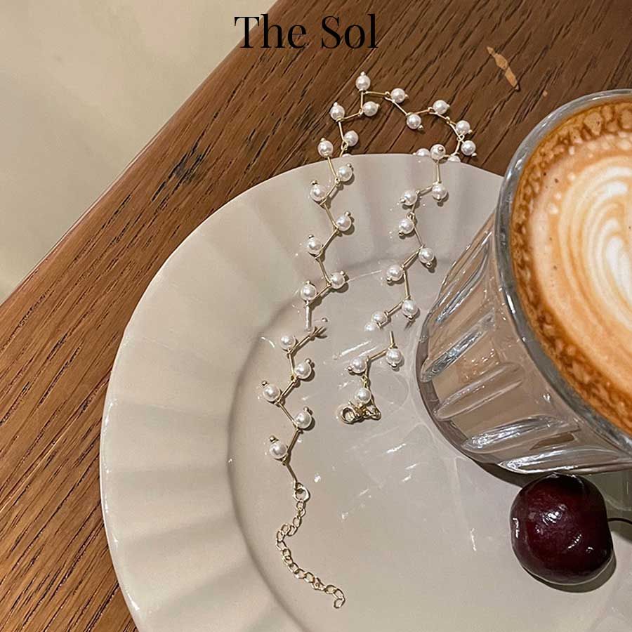  Choker Hàn Quốc Elegant Pearls 