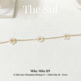  Lắc Tay Titan Triple Daisy - Mẫu 119 