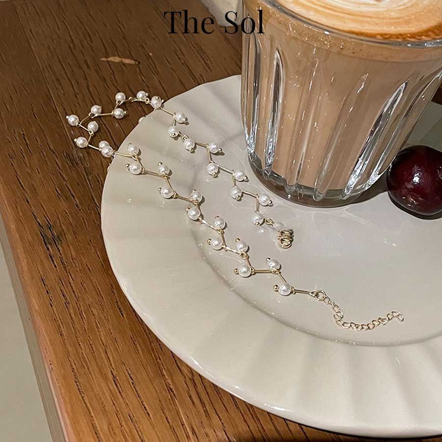  Choker Hàn Quốc Elegant Pearls 