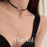  Choker Hàn Quốc Metal Bow 
