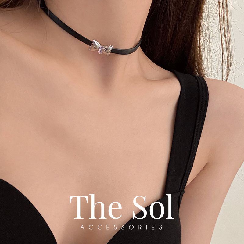  Choker Hàn Quốc Metal Bow 