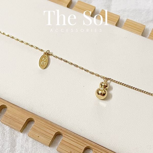  Lắc Chân Titan Double Layers Coins 