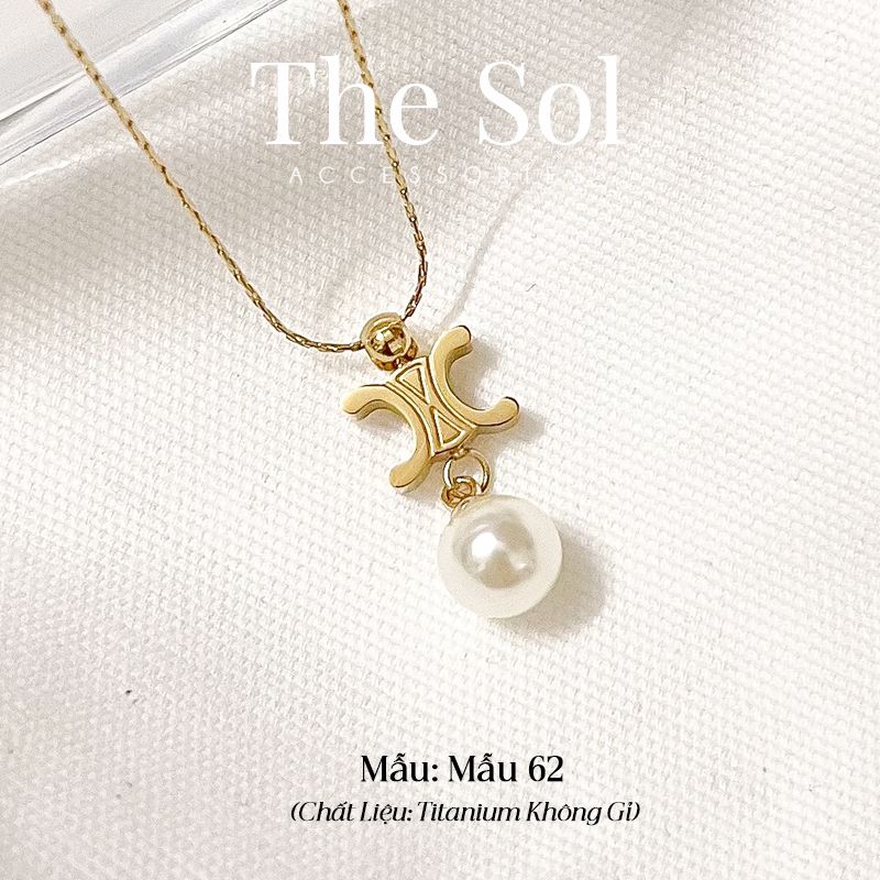  Dây Chuyền Titan Celine On Pearl 
