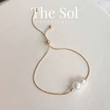 Lắc Tay Hàn Quốc Double Pearls 