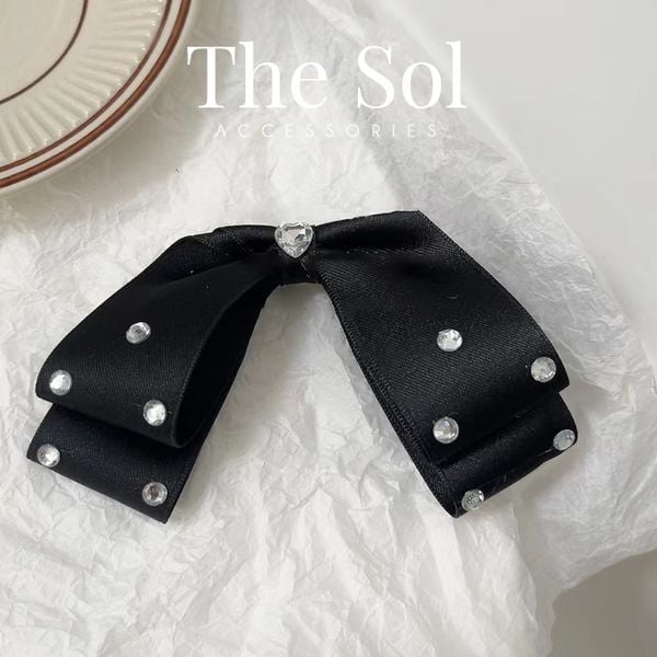  Kẹp Tóc Hàn Quốc Black Luxury 