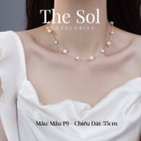  Dây Chuyền Ngọc Trai Pearl & Chain - Mẫu P9 