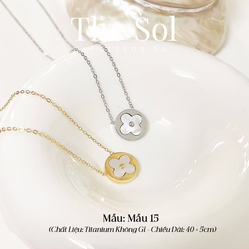  Dây Chuyền Titan Louis Circle - Mẫu 15 