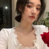  Choker Hàn Quốc Elegant Pearls 