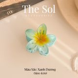  Kẹp Gắp Hàn Quốc Hoa Sứ Acrylic - 4cm 