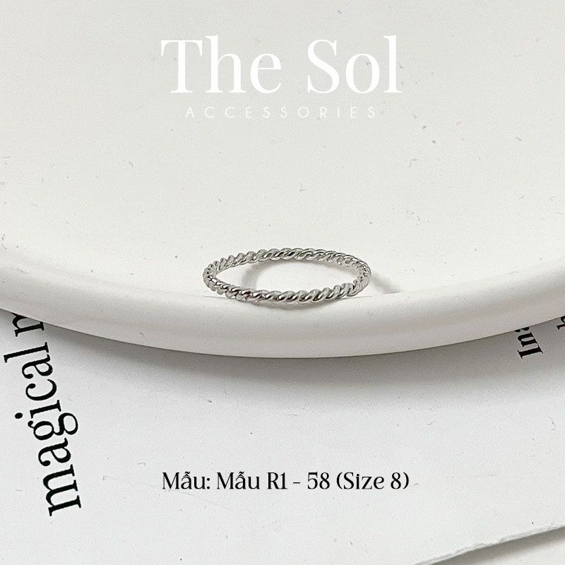  Nhẫn Hàn Quốc 25K - Mẫu 58 