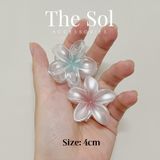  Kẹp Gắp Hoa Sứ Hologram - 4cm 