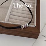  Choker Hàn Quốc Metal Bow 