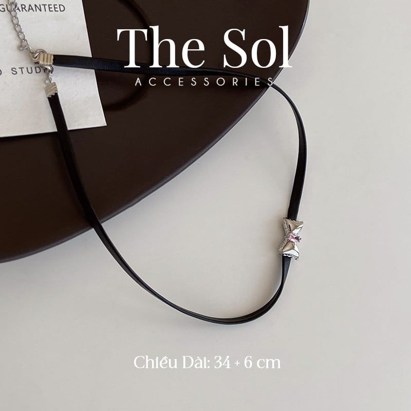  Choker Hàn Quốc Metal Bow 