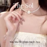  Dây Chuyền Ngọc Trai Flower & Pearl - Mẫu P10 