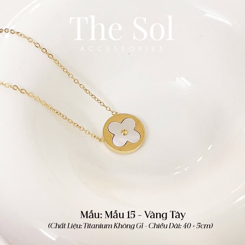  Dây Chuyền Titan Louis Circle - Mẫu 15 
