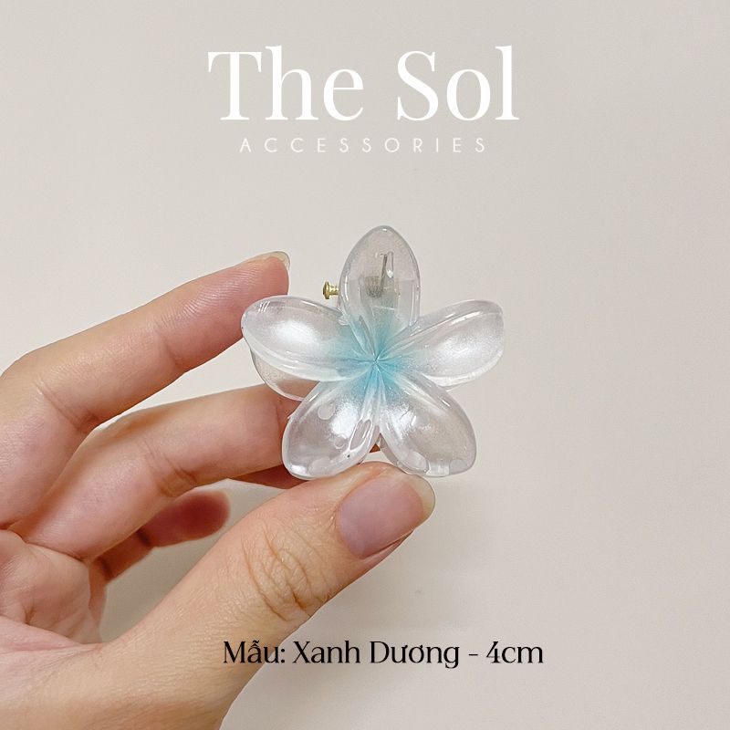  Kẹp Gắp Hoa Sứ Hologram - 4cm 