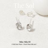  Bông Tai Nhựa 7K - BTN001 / BTN002 / BTN003 / BTN004 