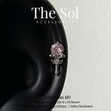  Khuyên Tai Thép Xi Mạ Pinky Dia Scepter - Mẫu 110 