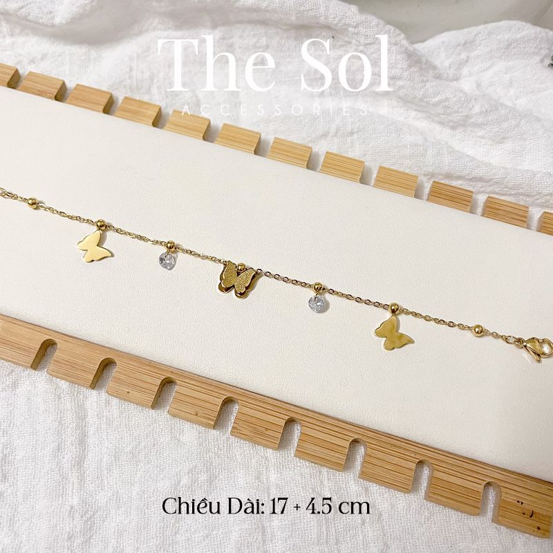  Lắc Tay Titan The Golden Butterfly 